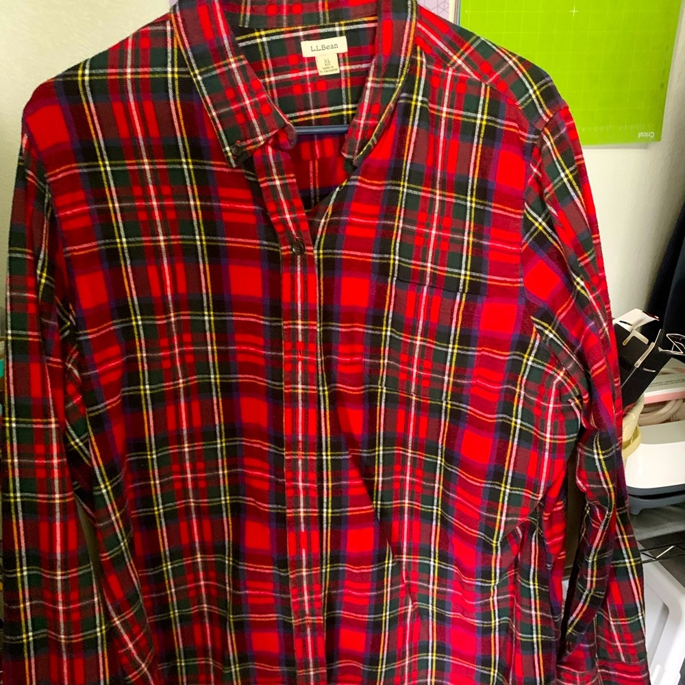 LL Bean Flannel